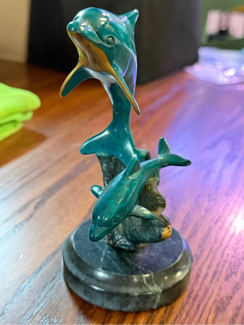 San Pacific International DOLPHIN SCULPTURE STATUE 6